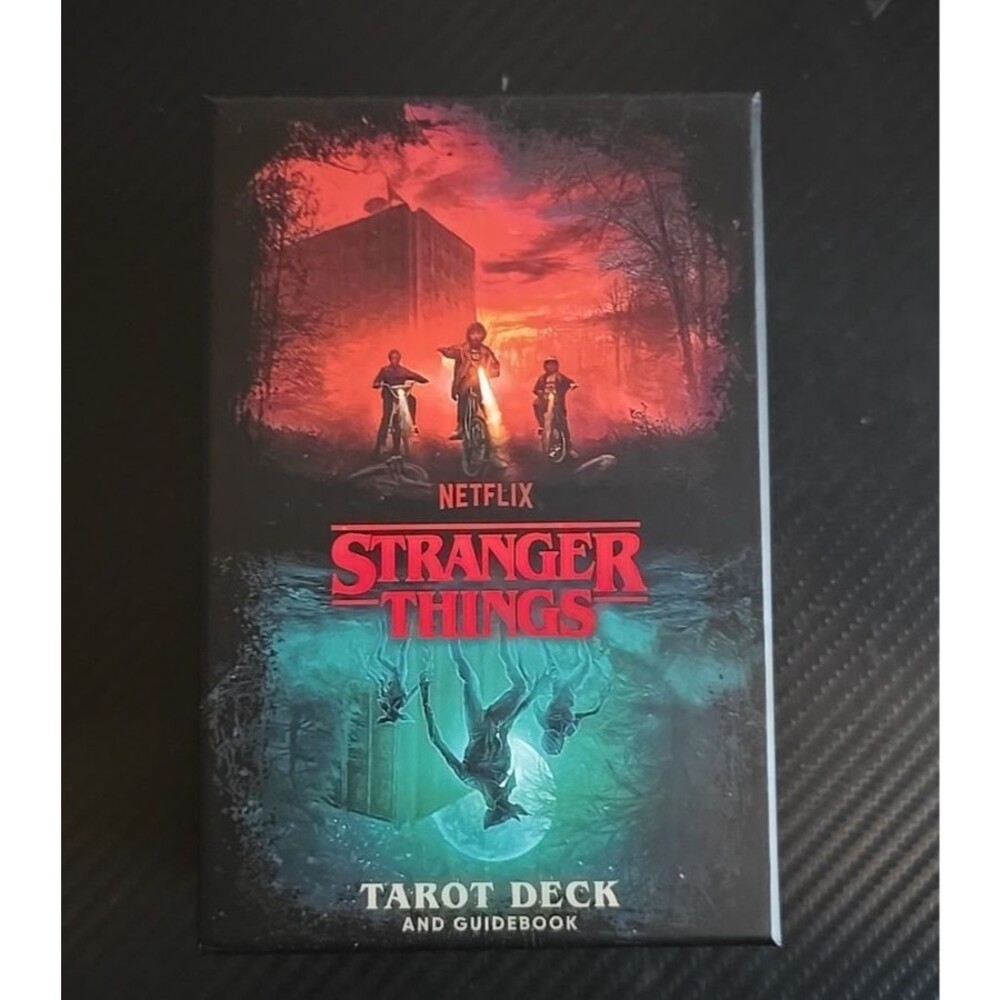 Stranger Things Tarot Deck 78 Cards & Guidebook Sealed New Netflix Official